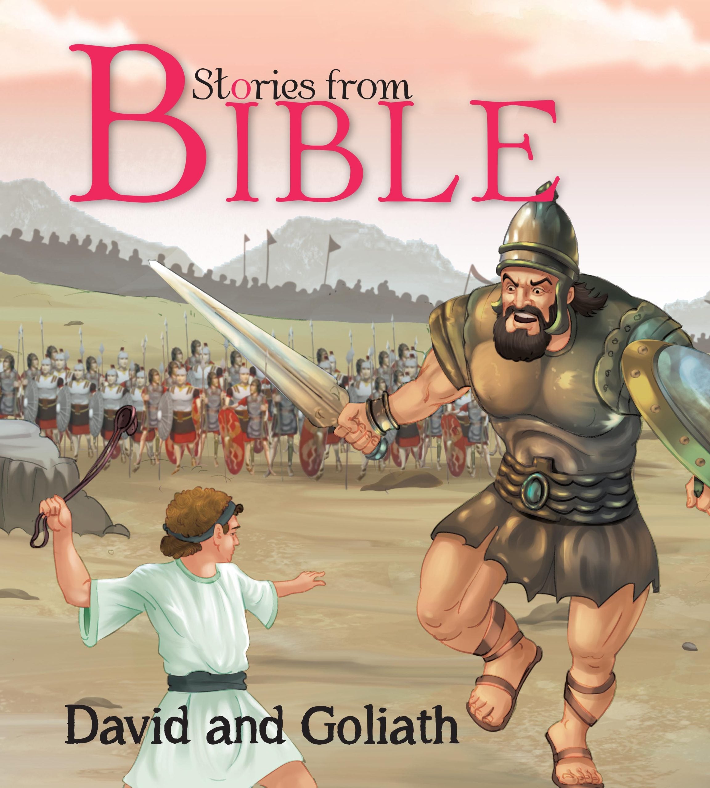 Stories from Bible David and Goliath - Om Books - Distacart