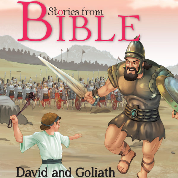 Stories from Bible David and Goliath - Om Books - Distacart