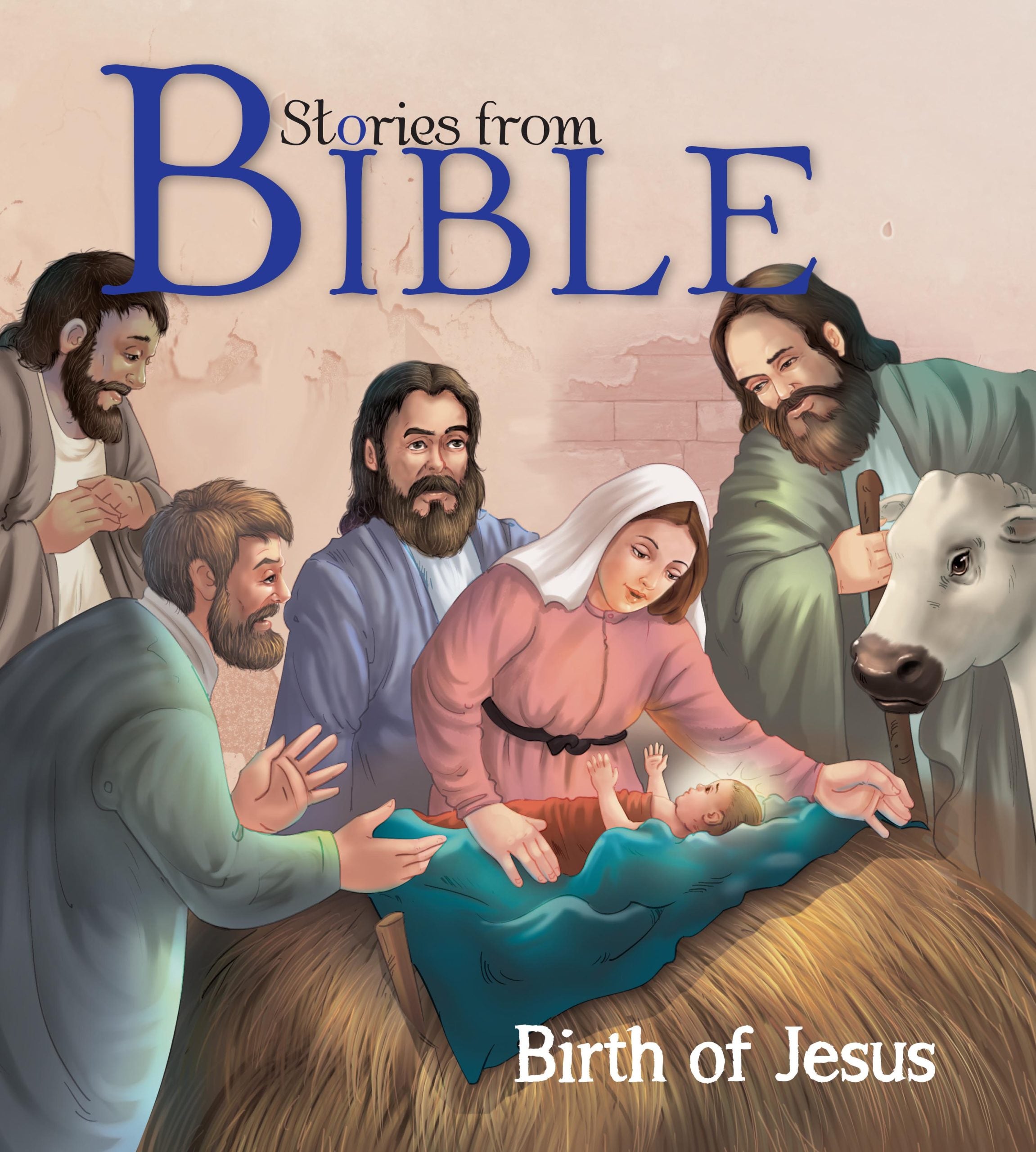 Stories from Bible Birth of Jesus - Om Books - Distacart