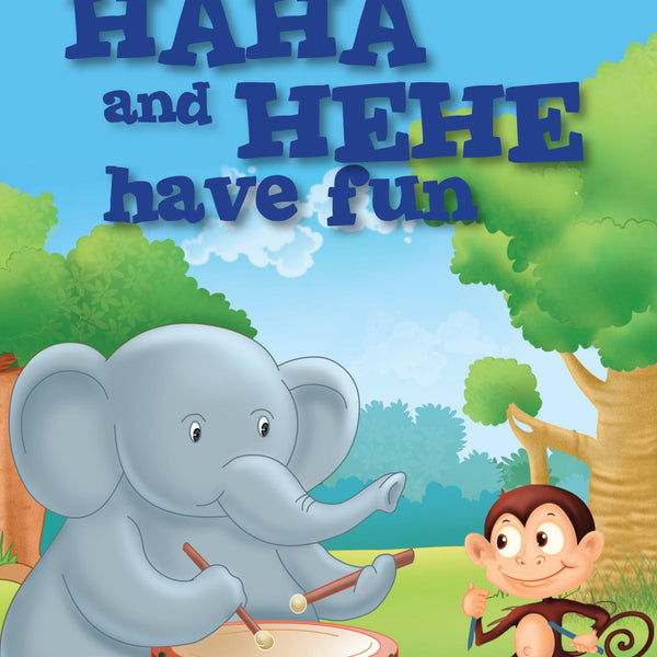 All set to Read Readers Level 1 Haha and Hehe have Fun - Om Books - Distacart