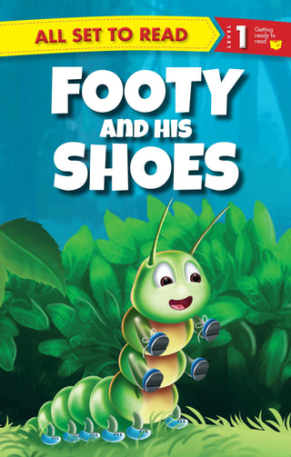 All set to Read Readers Level 1 Footy and his Shoes - Om Books - Distacart