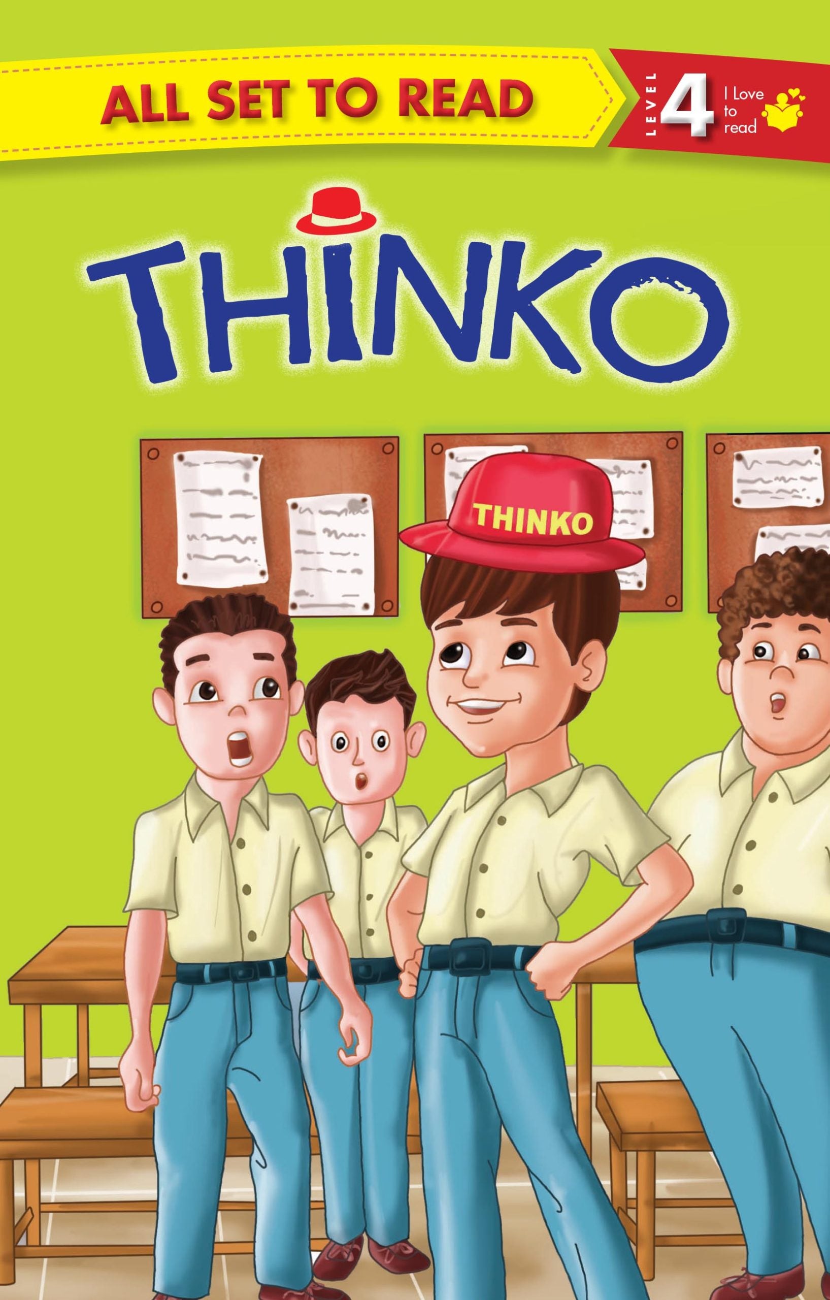 All set to Read Readers Level 4 Thinko - Om Books - Distacart