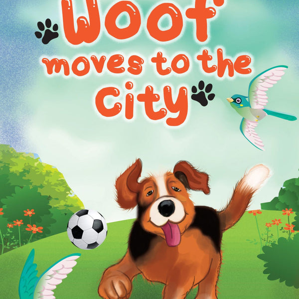 All set to Read Readers Level 4 Woof Moves to the City - Om Books - Distacart