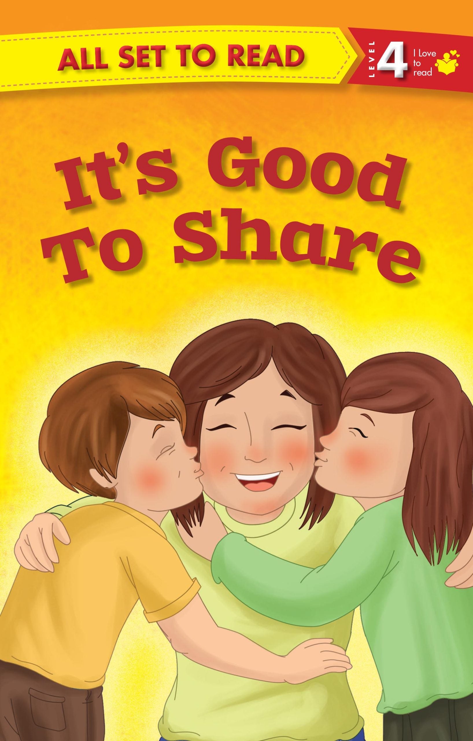 All set to Read Readers Level 4 It's Good to Share - Om Books - Distacart