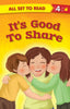 All set to Read Readers Level 4 It's Good to Share - Om Books - Distacart