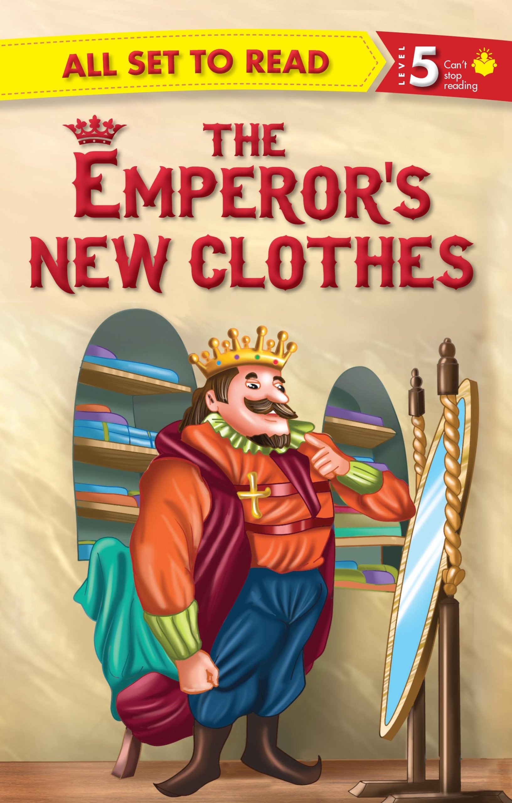 All set to Read Readers Level 5 The Emperor's New Clothes - Om Books - Distacart