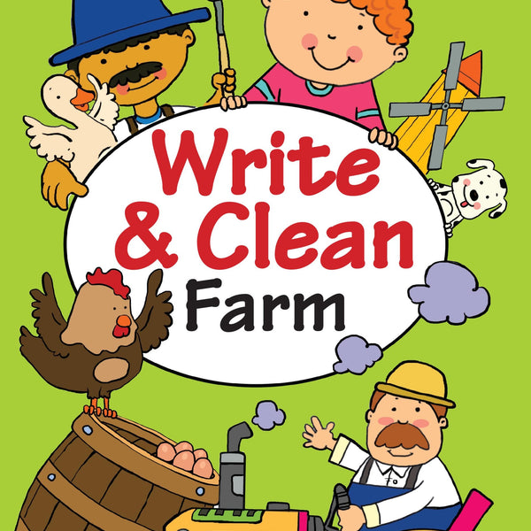Write & Clean Farm - Om Books - Distacart