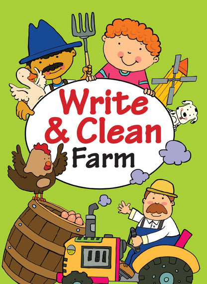 Write & Clean Farm - Om Books - Distacart
