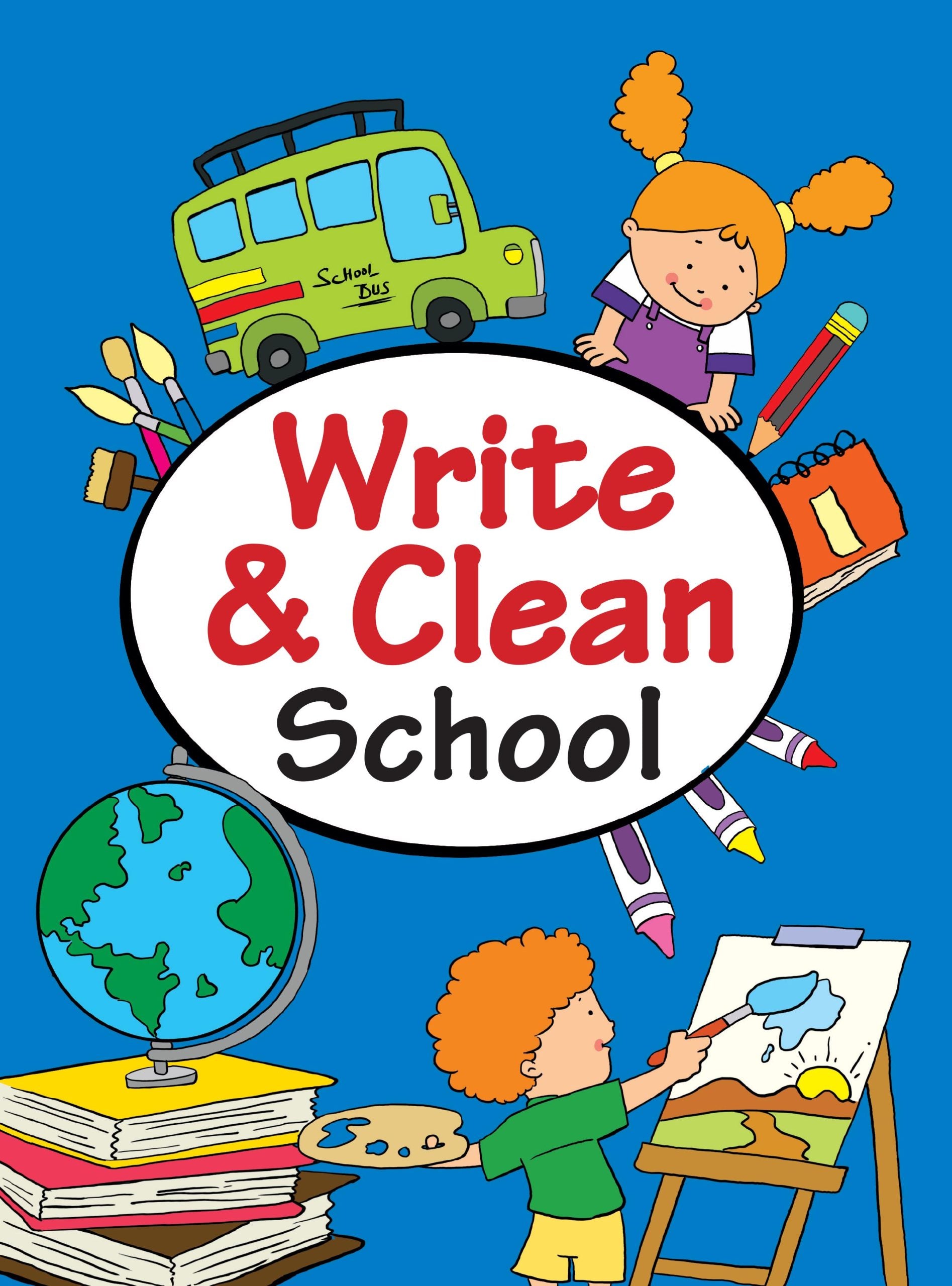 Write & Clean School - Om Books - Distacart