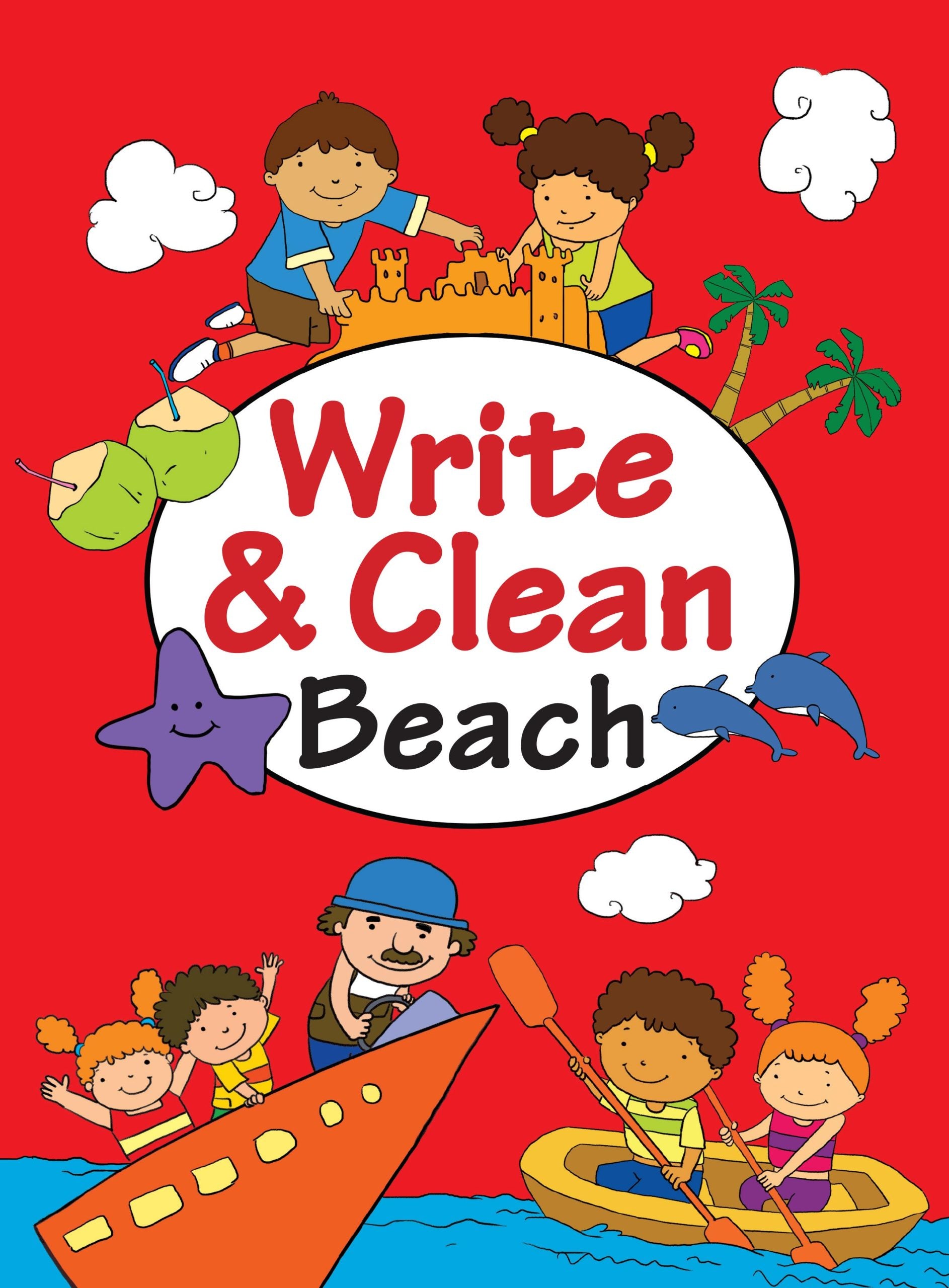 Write & Clean Beach - Om Books - Distacart