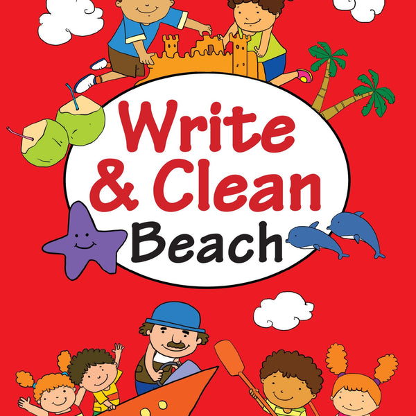 Write & Clean Beach - Om Books - Distacart