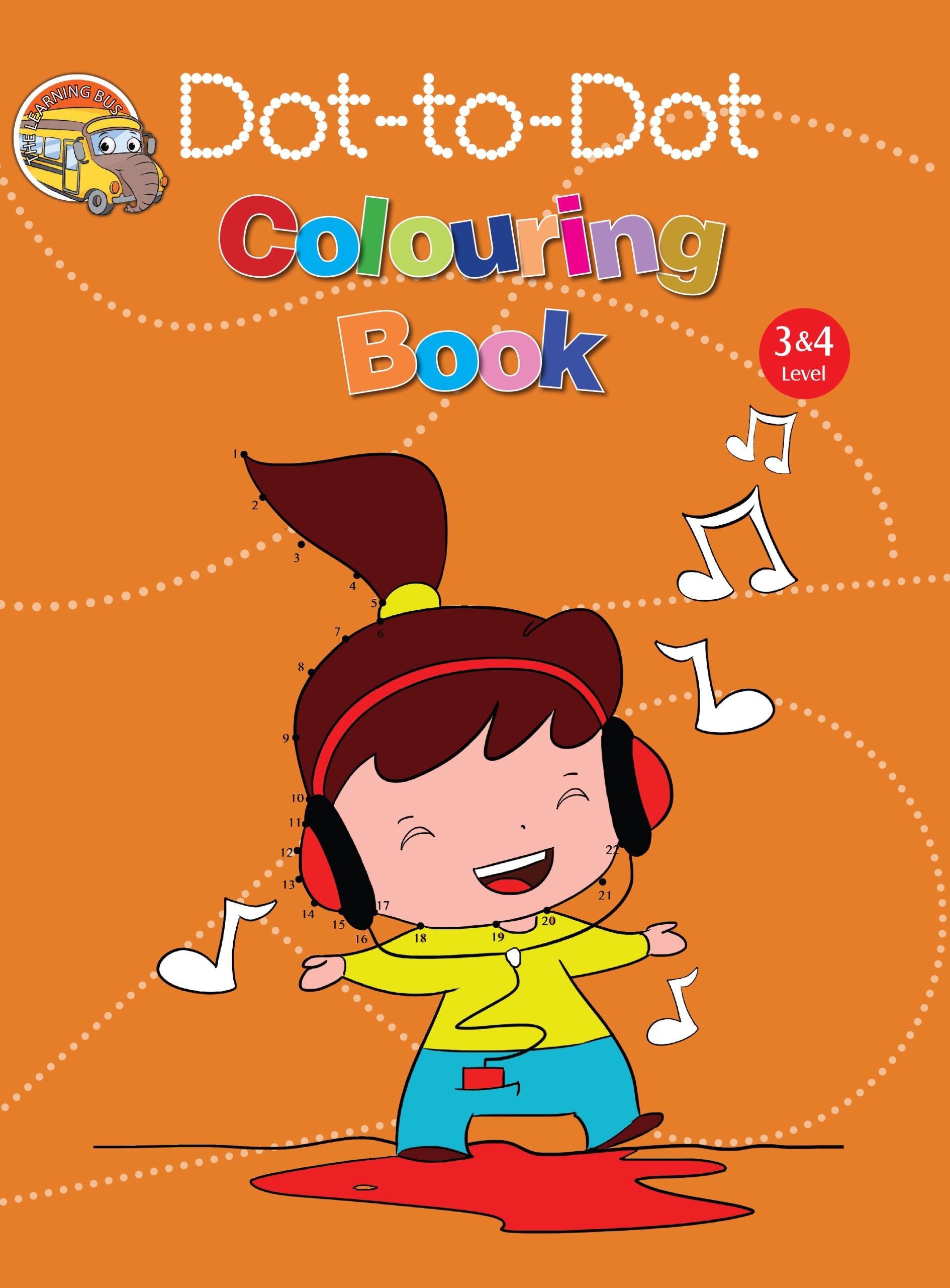 Amazing Dot-to Dot Colouring Book 2 in Binder2 - Om Books - Distacart