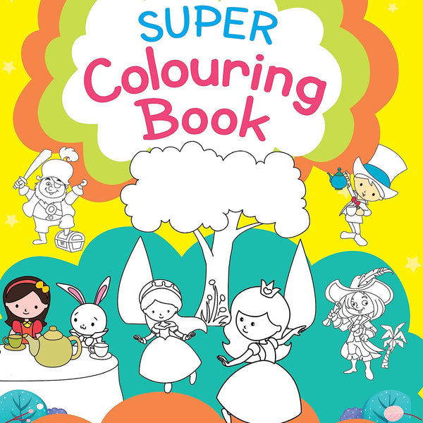 Super Colouring Book - Om Books - Distacart