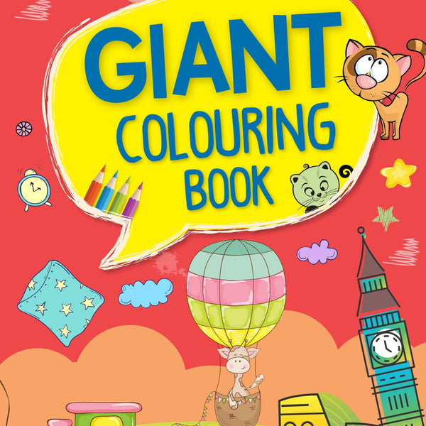 Giant Colouring Book (Binder) - Om Books - Distacart