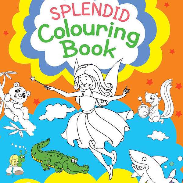 Splendid Colouring Book - Om Books - Distacart