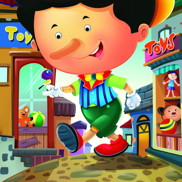 Pinocchio : Cutout Story Book - Om Books - Distacart