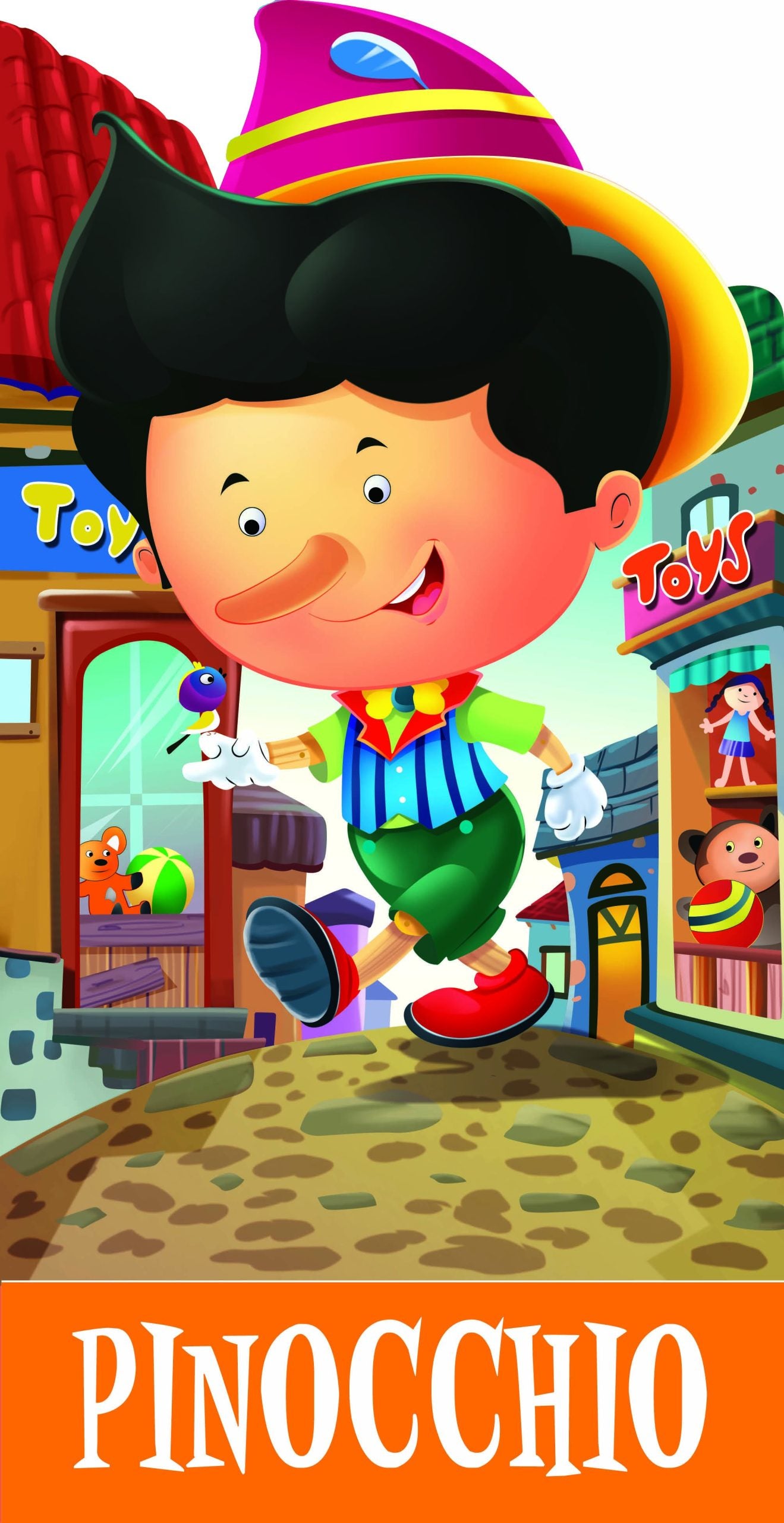 Pinocchio : Cutout Story Book - Om Books - Distacart