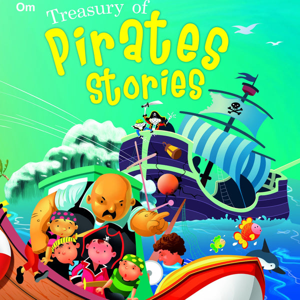Treasury of Pirates Stories (Binder) - Om Books - Distacart