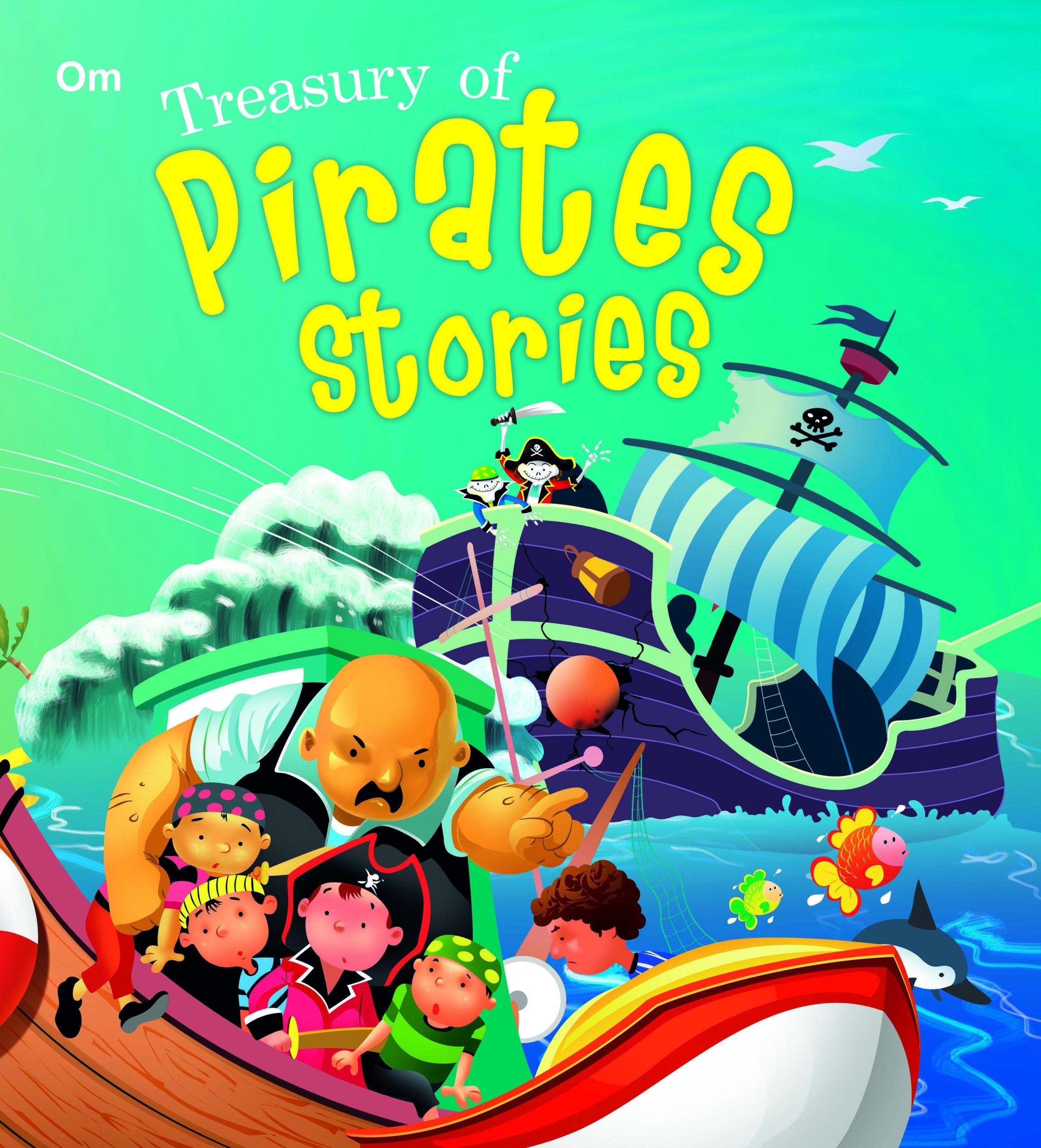 Treasury of Pirates Stories (Binder) - Om Books - Distacart