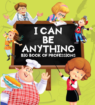 I Can Be Anything Big Book of Professions 1 (Binder) - Om Books - Distacart