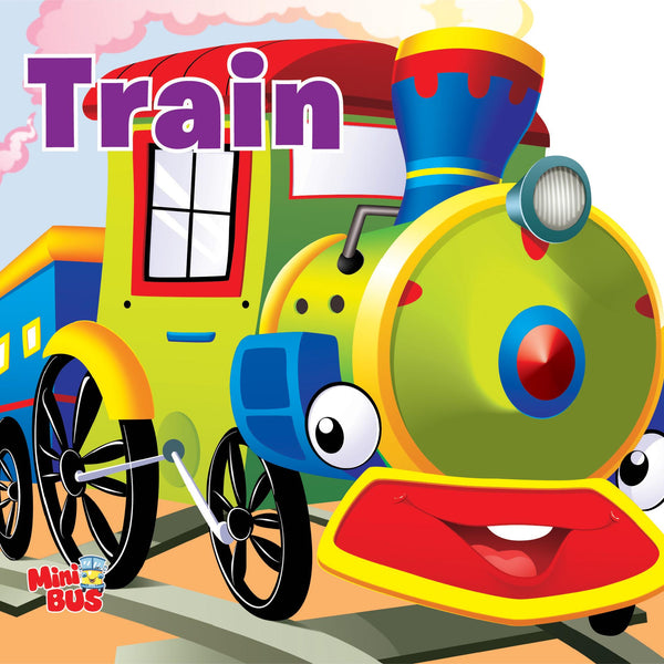 Train : Cutout Board Book - Om Books - Distacart