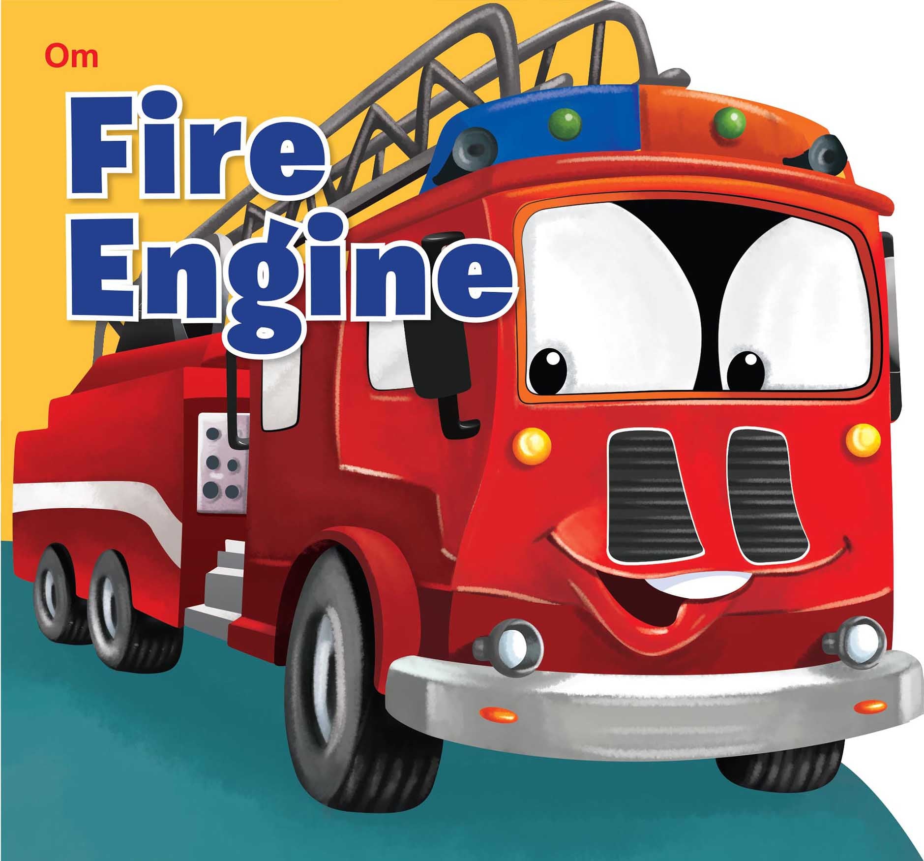 Fire Engine : Cutout Board Book - Om Books - Distacart