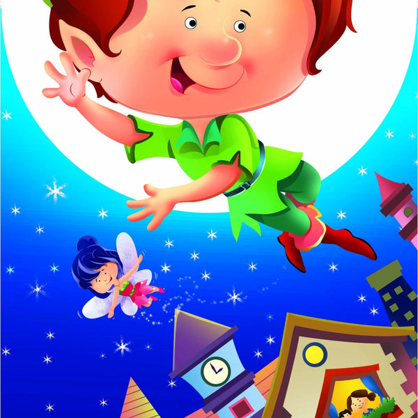 Peter Pan : Cutout Story Book - Om Books - Distacart