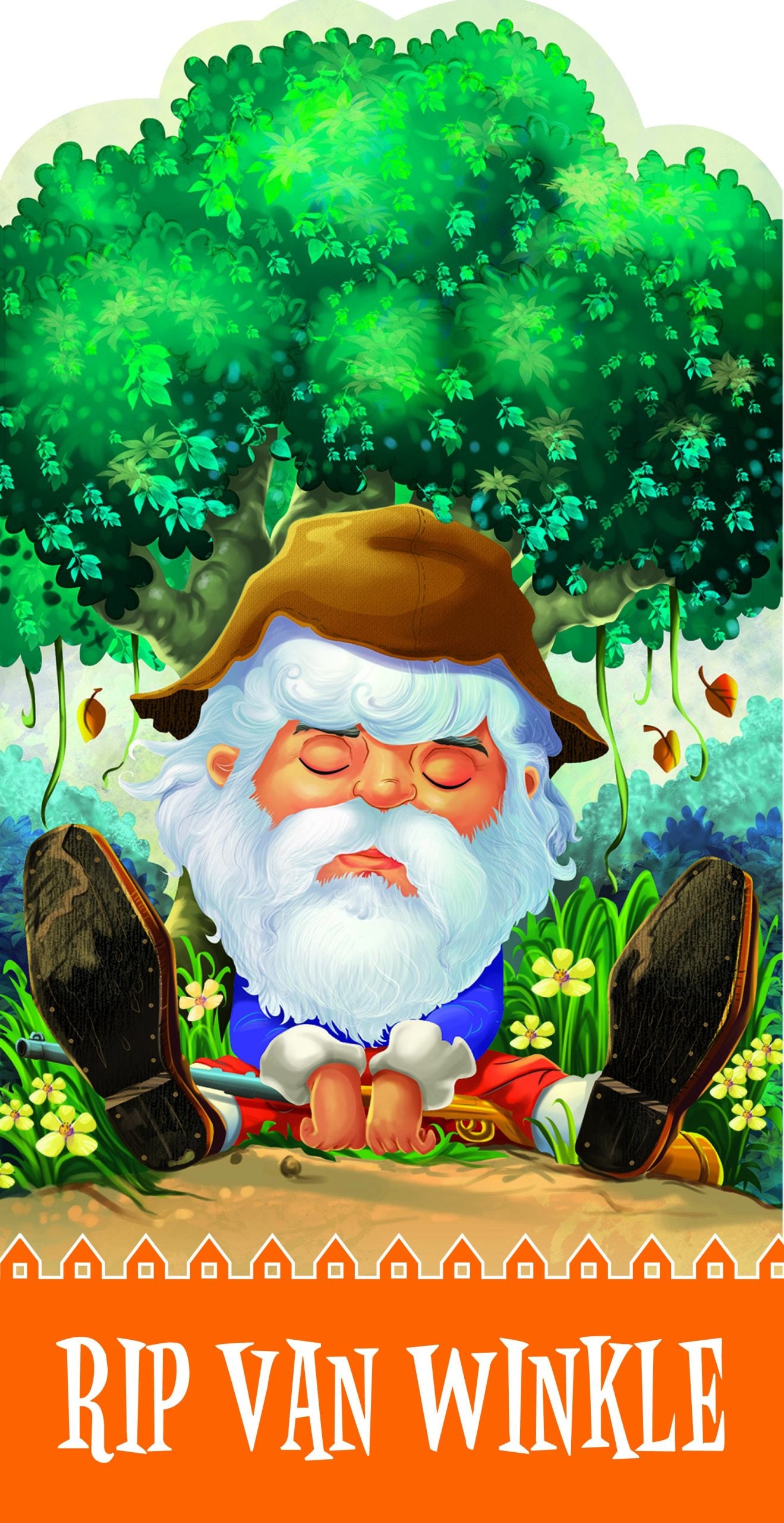 Rip Van Winkle : Cutout Story Book - Om Books - Distacart