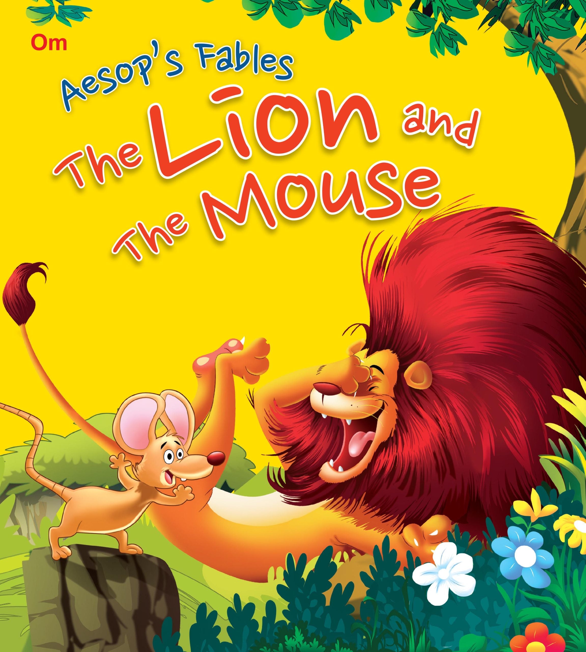 The Lion And The Mouse : Aesops Fables - Om Books - Distacart