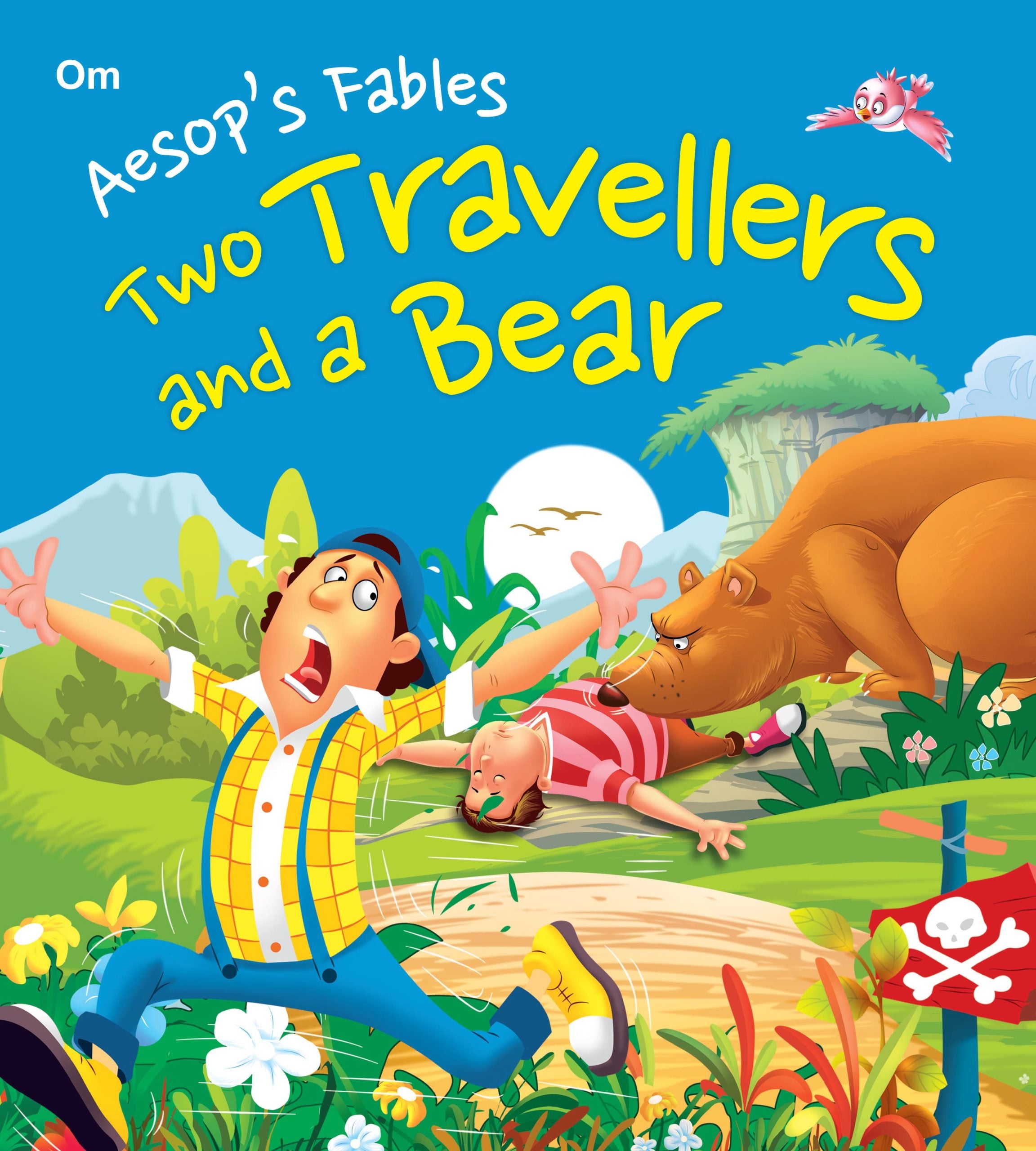 Two Travellers and the Bear : Aesops Fables - Om Books - Distacart