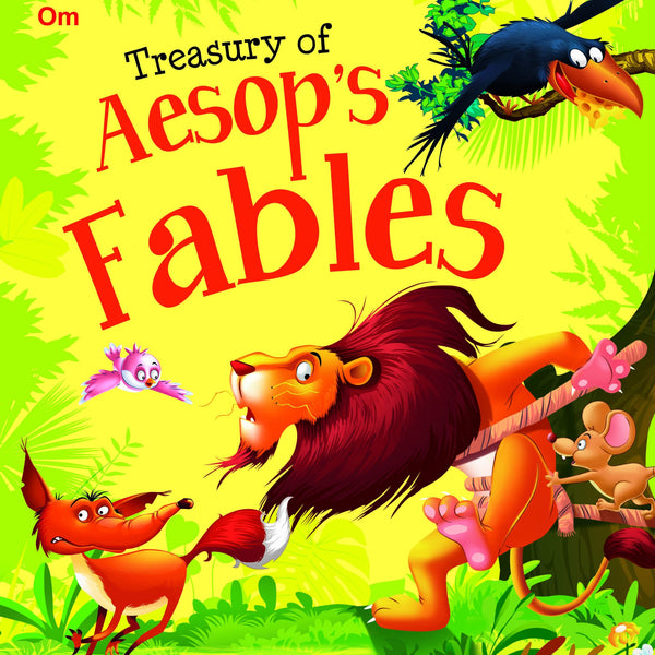 Treasury of Aesops Fables (Binder) - Om Books - Distacart