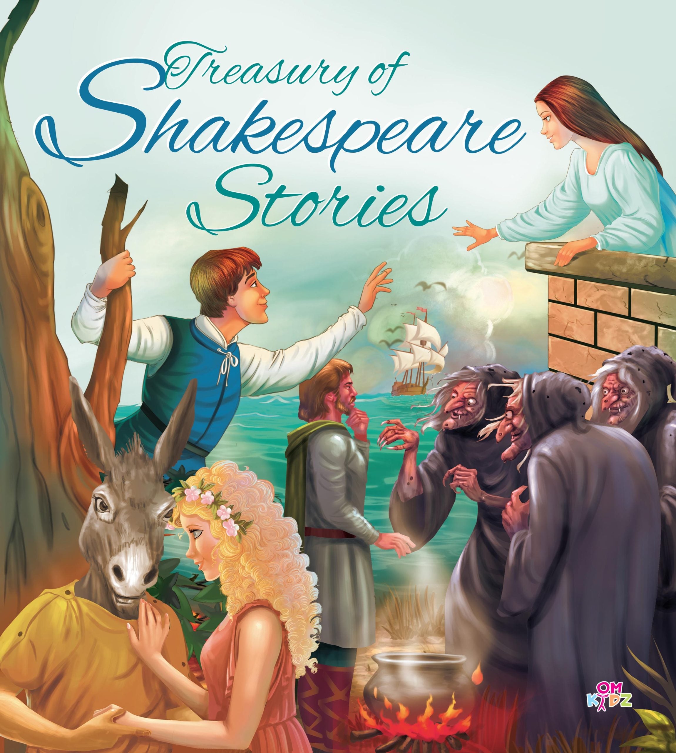 Treasury of Shakespeare Stories (Binder) - Om Books - Distacart