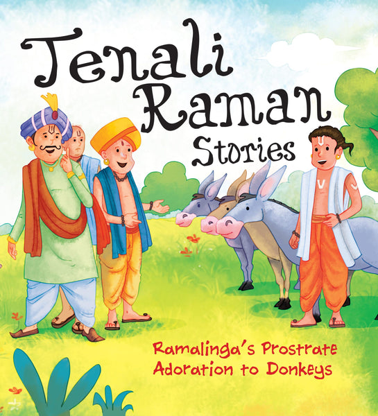 Ramalingas Prostrate Adoration to Donkeys : Tenali Raman Stories - Om Books