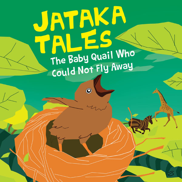 The Baby Quail Who Could not Fly Away : Jataka Tales - Om Books - Distacart