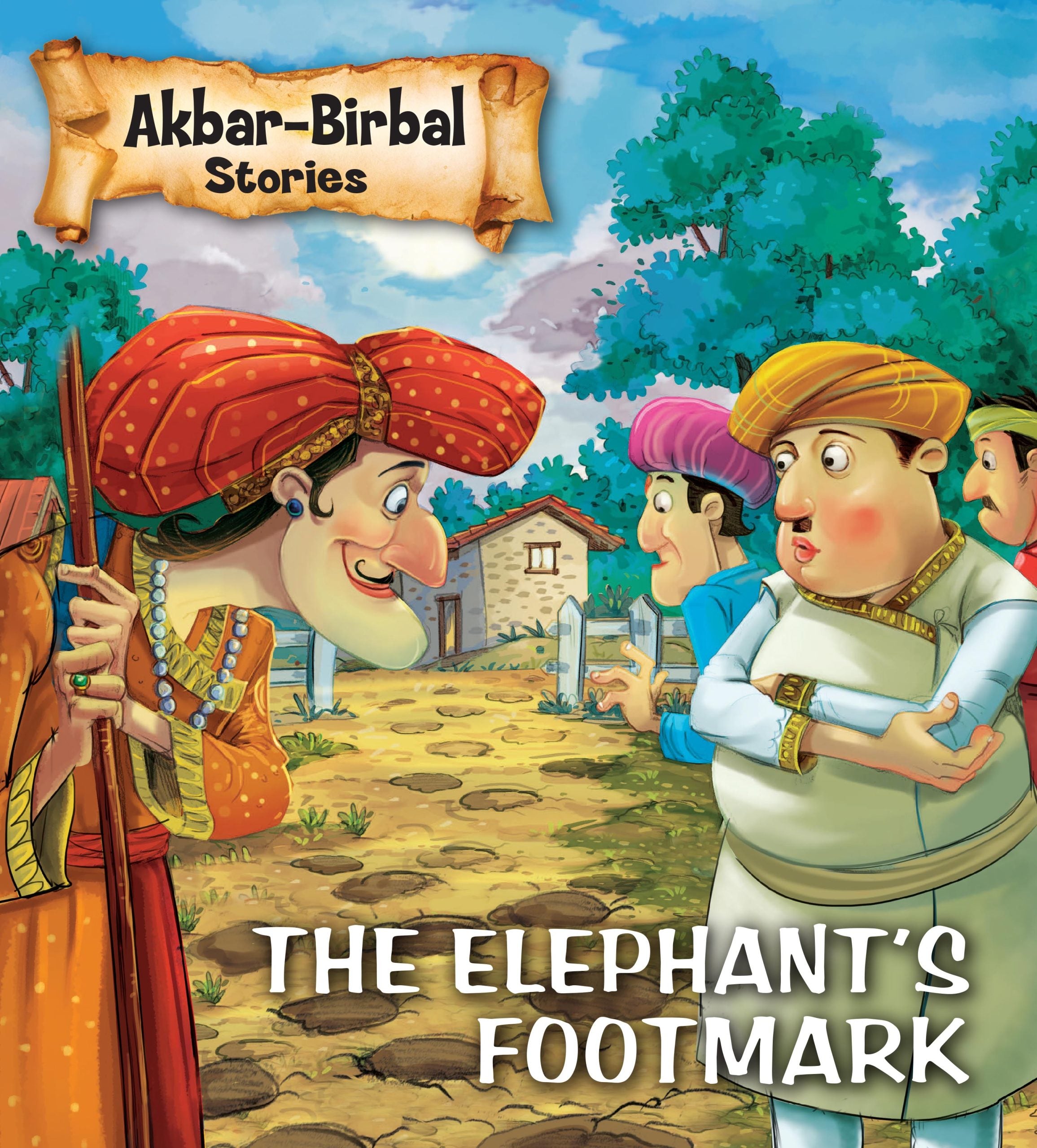 The Elephants Footmark : Akbar Birbal Stories - Om Books - Distacart