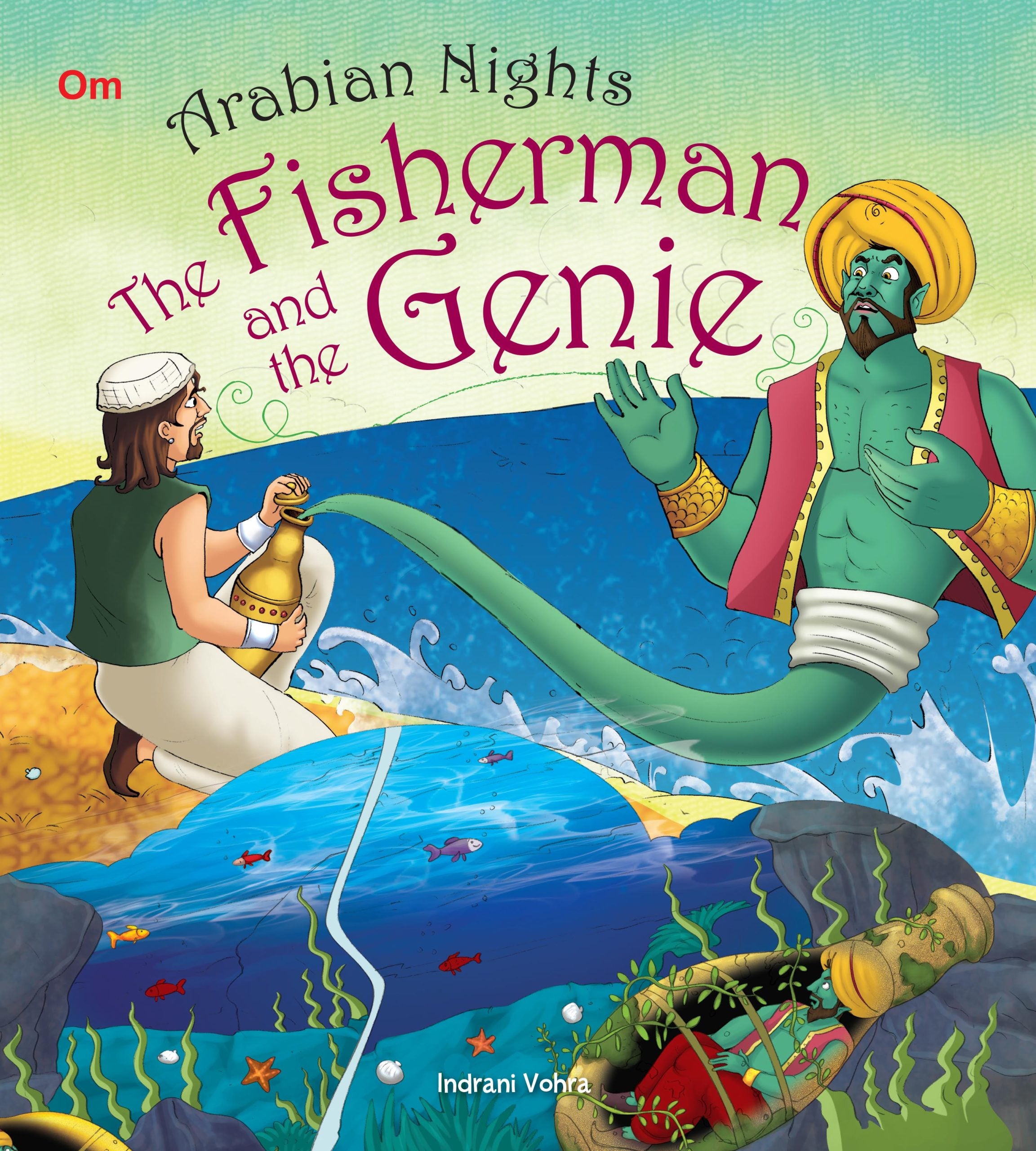 The Fisherman and the Genie : Arabian Night - Om Books - Distacart