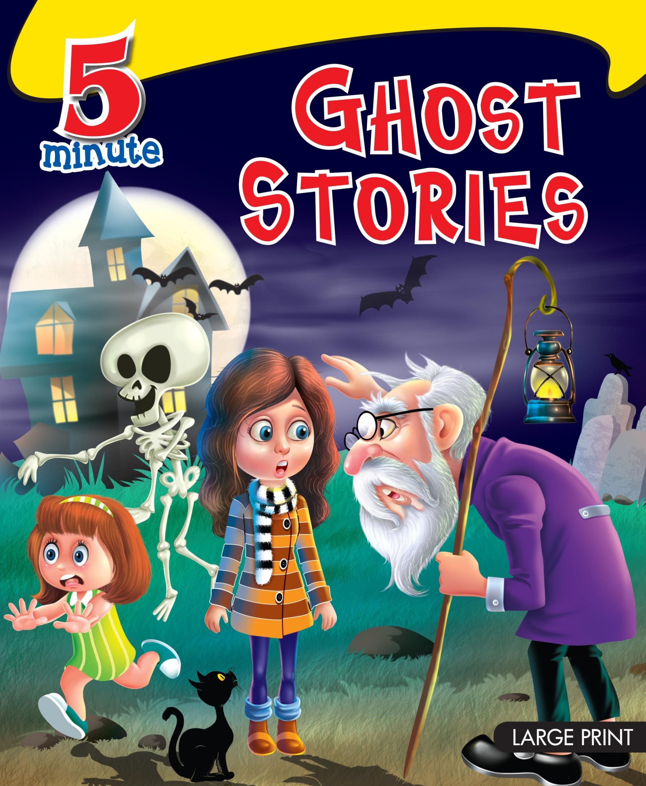 5 Minute Ghost Stories : Large Print - Om Books - Distacart