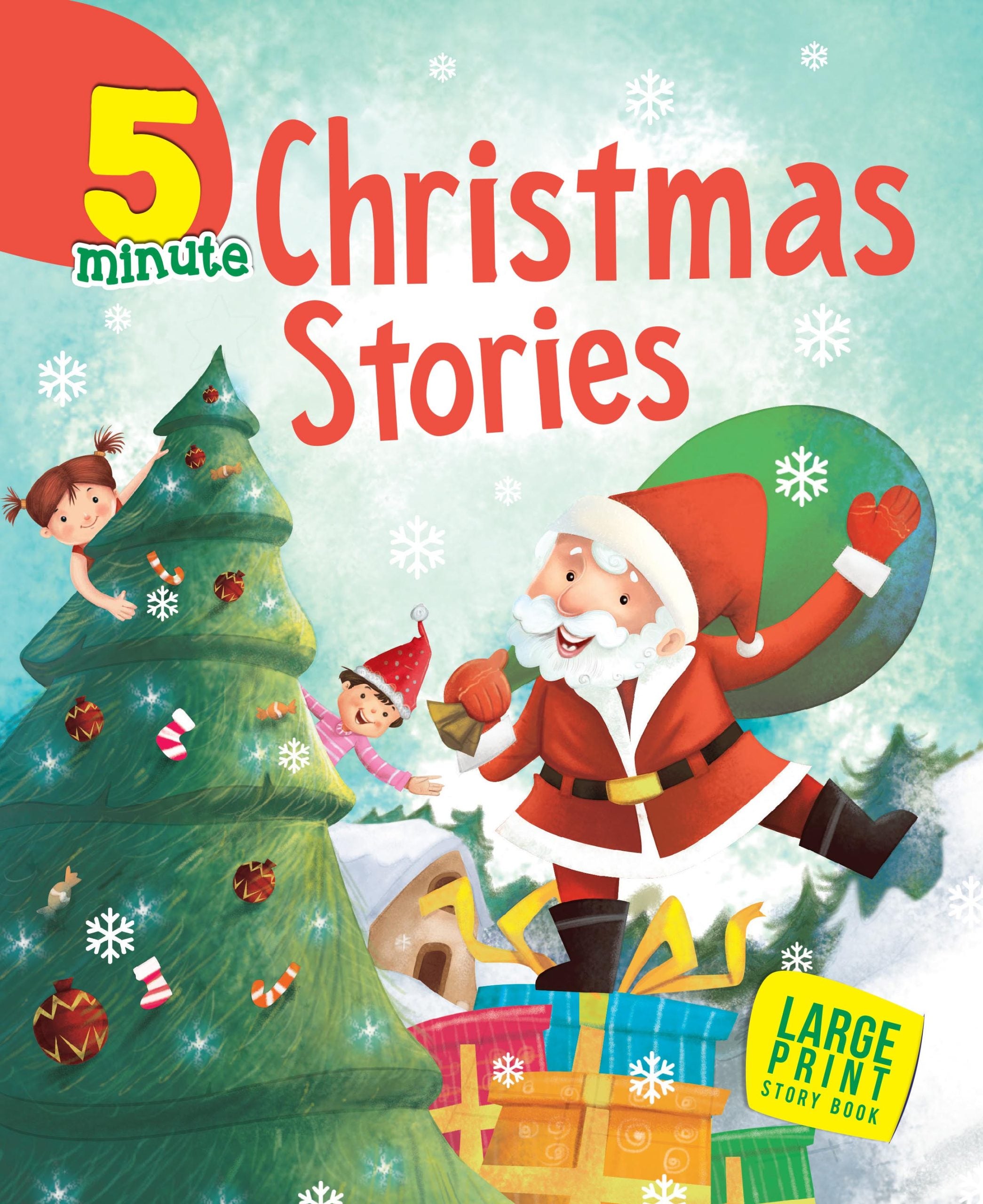 5 Minute Christmas Stories : Large Print - Om Books - Distacart