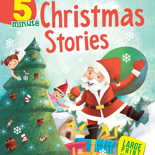 5 Minute Christmas Stories : Large Print - Om Books - Distacart