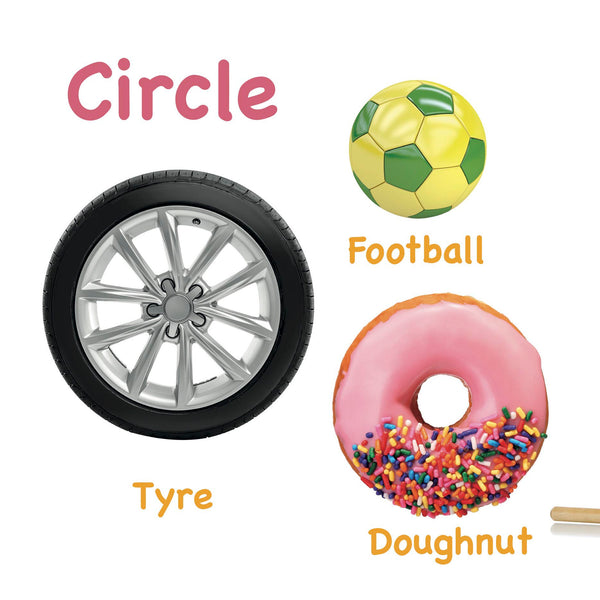 Touch and Feel Shapes - Om Books - Distacart