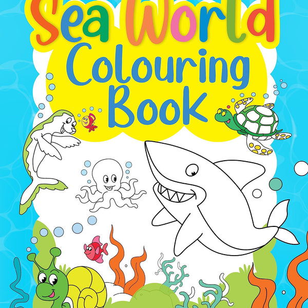 Sea World Colouring Book - Om Books - Distacart