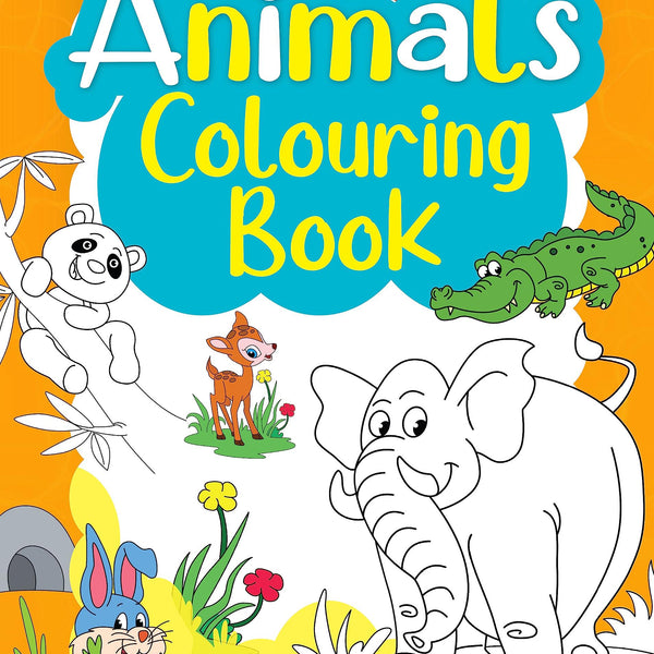 Animals Colouring Book - Om Books - Distacart