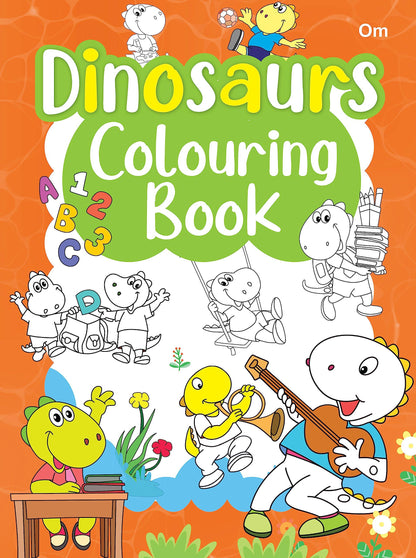 Dinosaurs Colouring Book - Om Books - Distacart