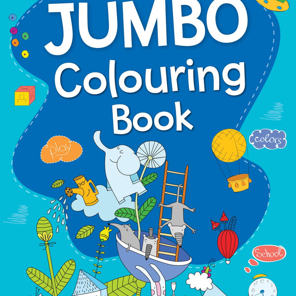 Jumbo Colouring Book (Binder) - Om Books - Distacart