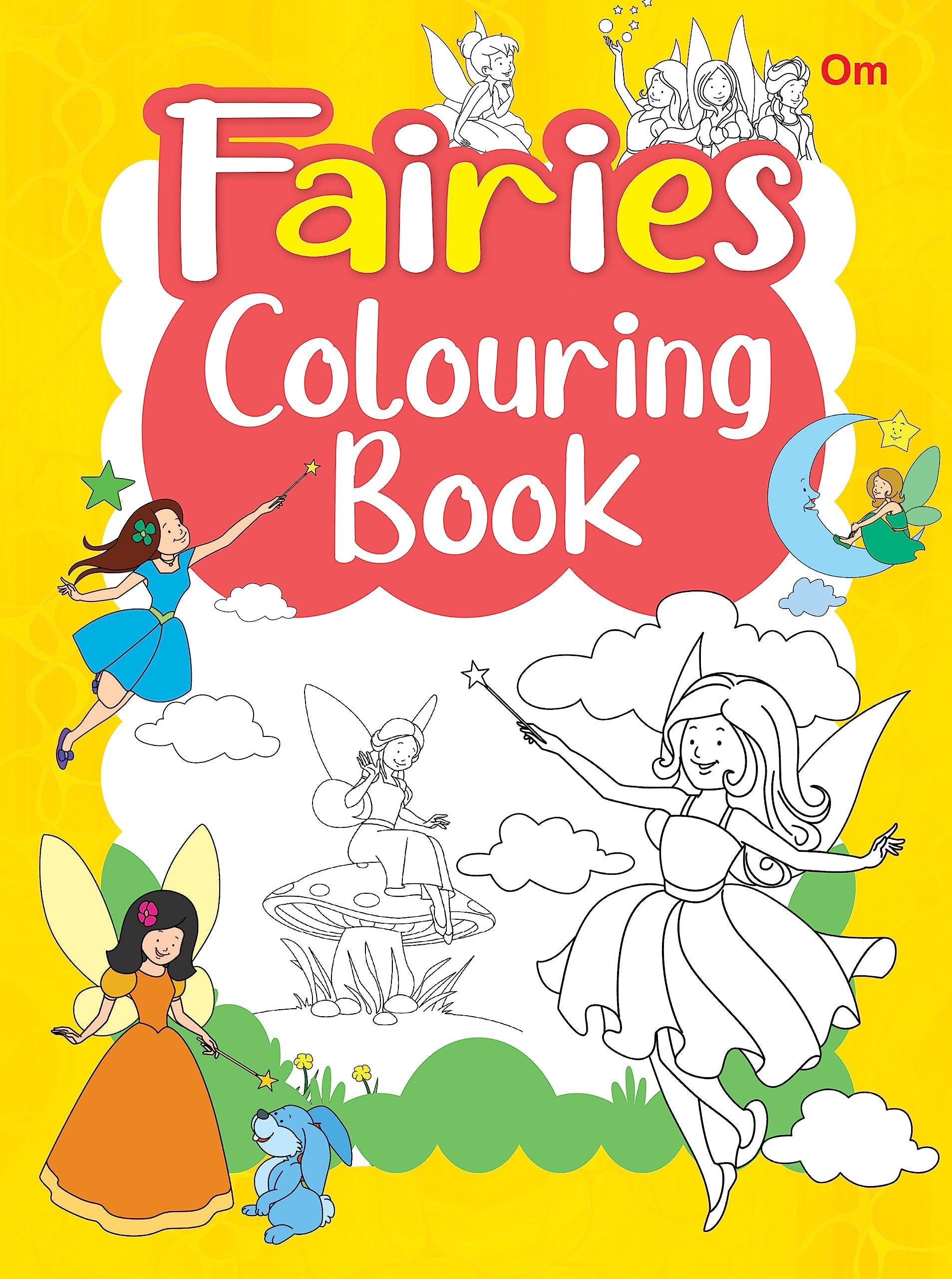 Fairies Colouring Book - Om Books - Distacart