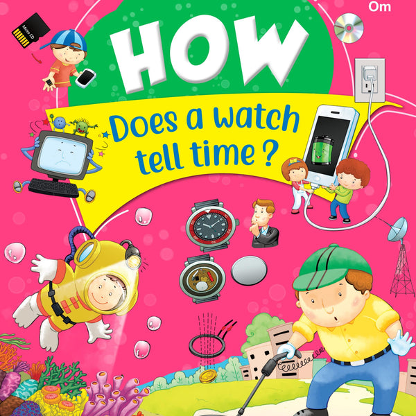 How Does A Watch Tell Time - Om Books - Distacart
