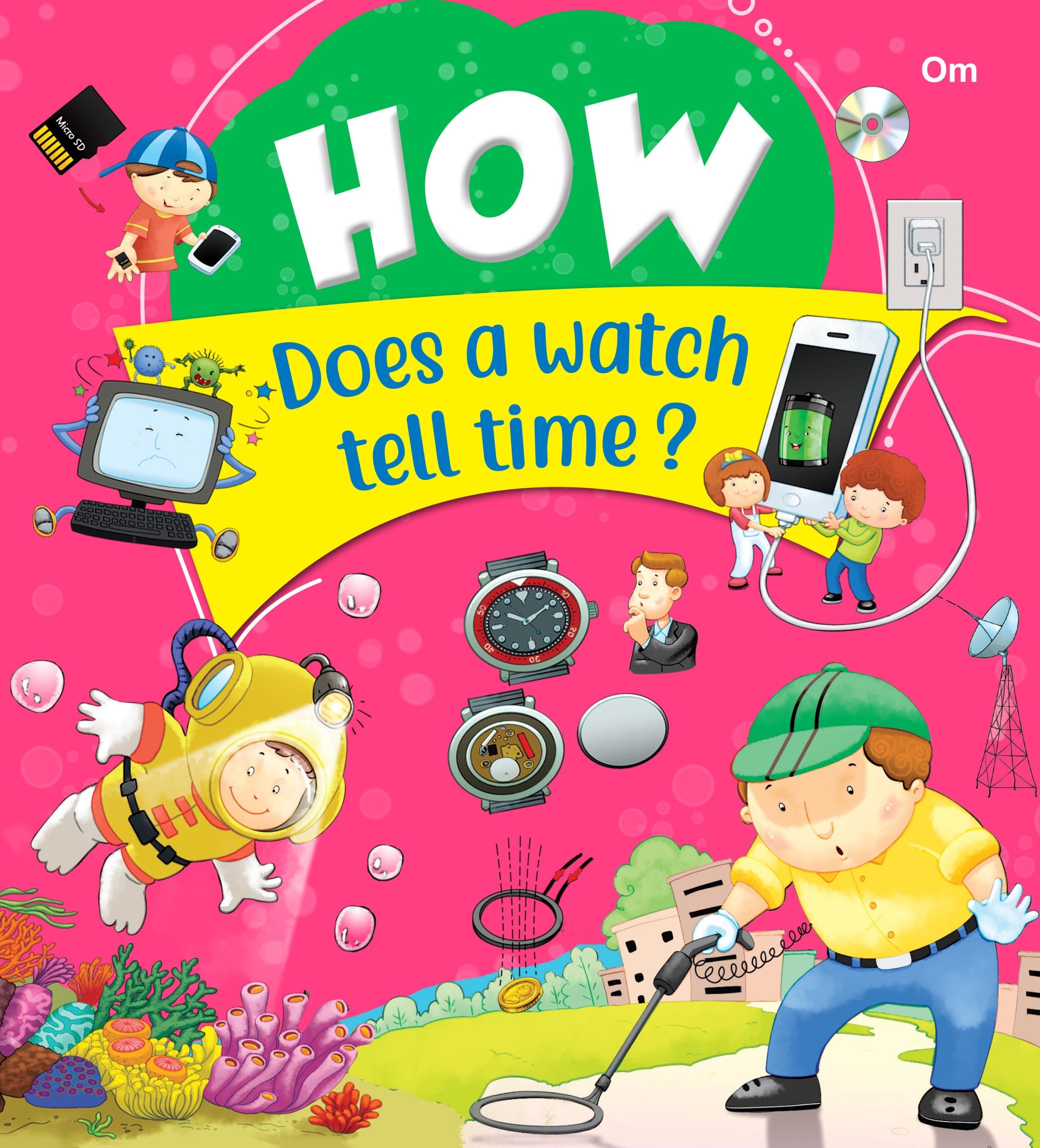 How Does A Watch Tell Time - Om Books - Distacart