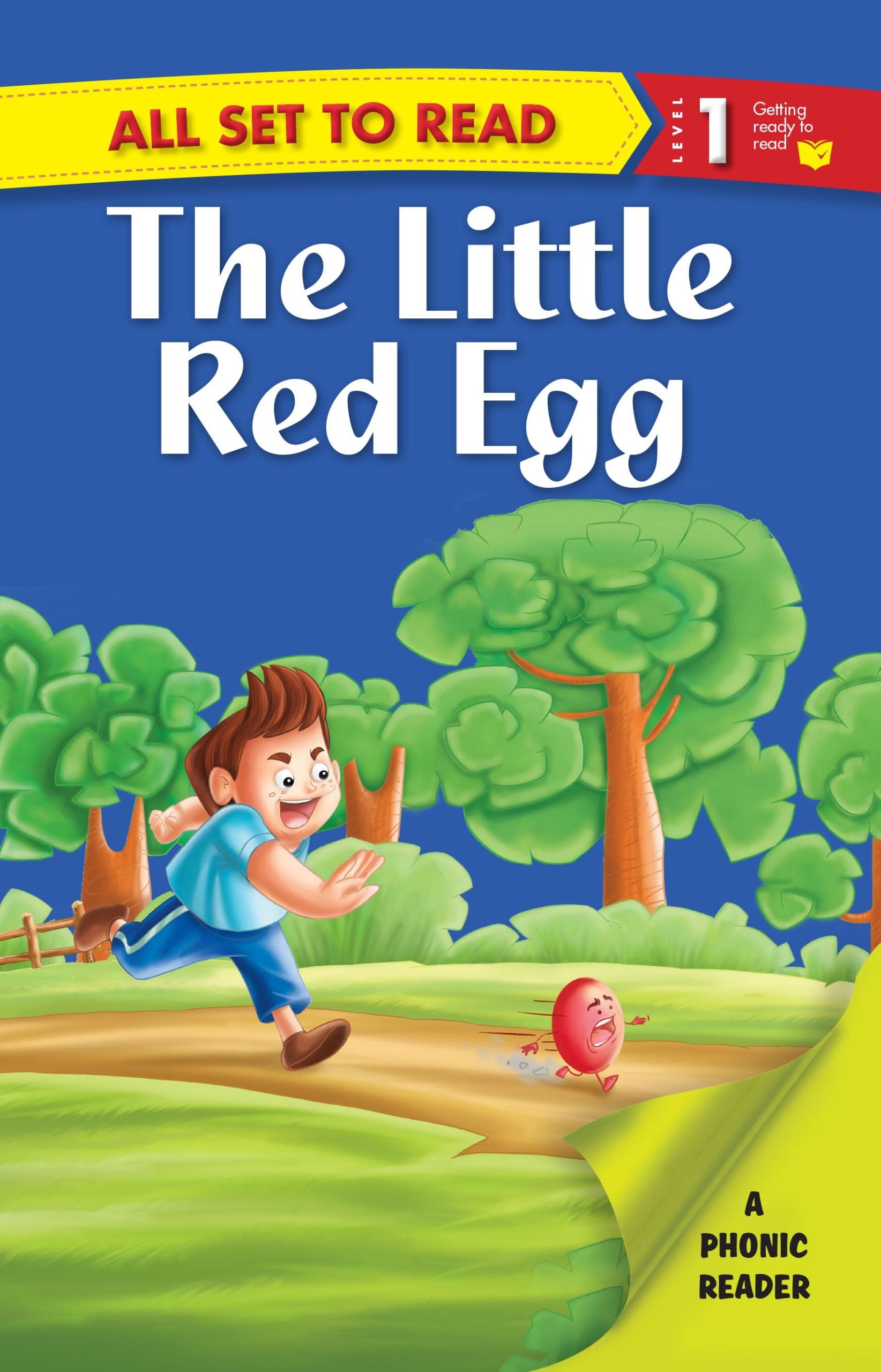 All set to Read A Phonics Reader The Little Red Egg - Om Books - Distacart