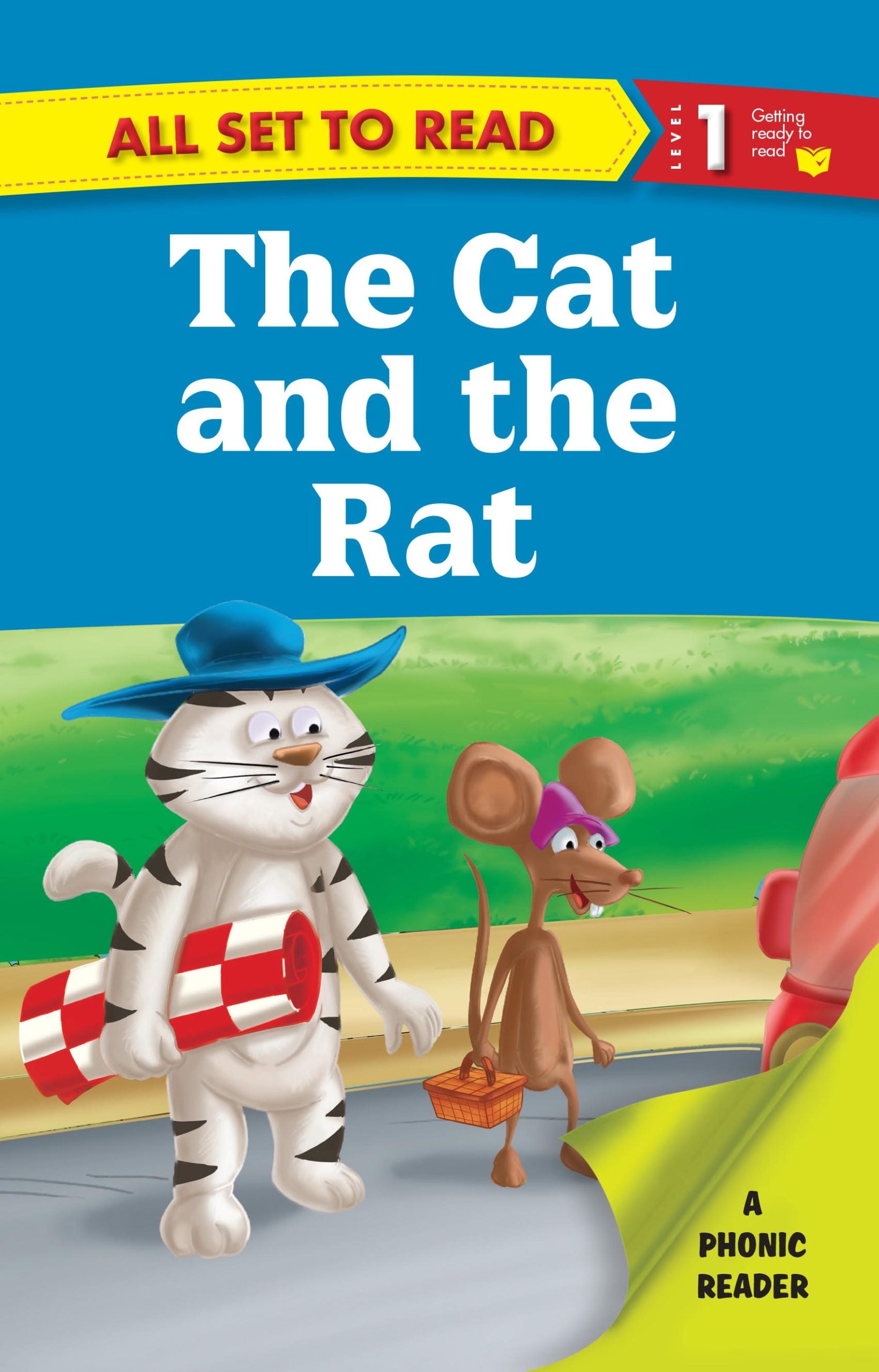 All set to Read A Phonics Reader The Cat and The Rat - Om Books - Distacart