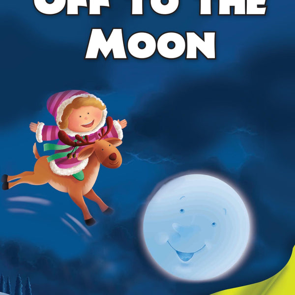 All set to Read A Phonics Reader Off to the Moon - Om Books - Distacart